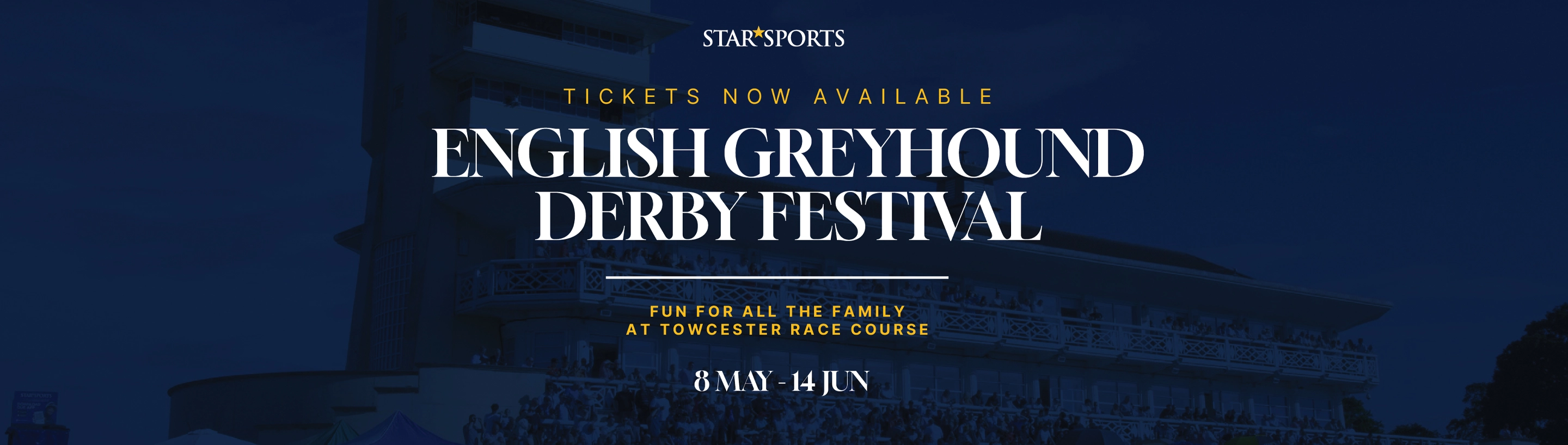 Racing event banner