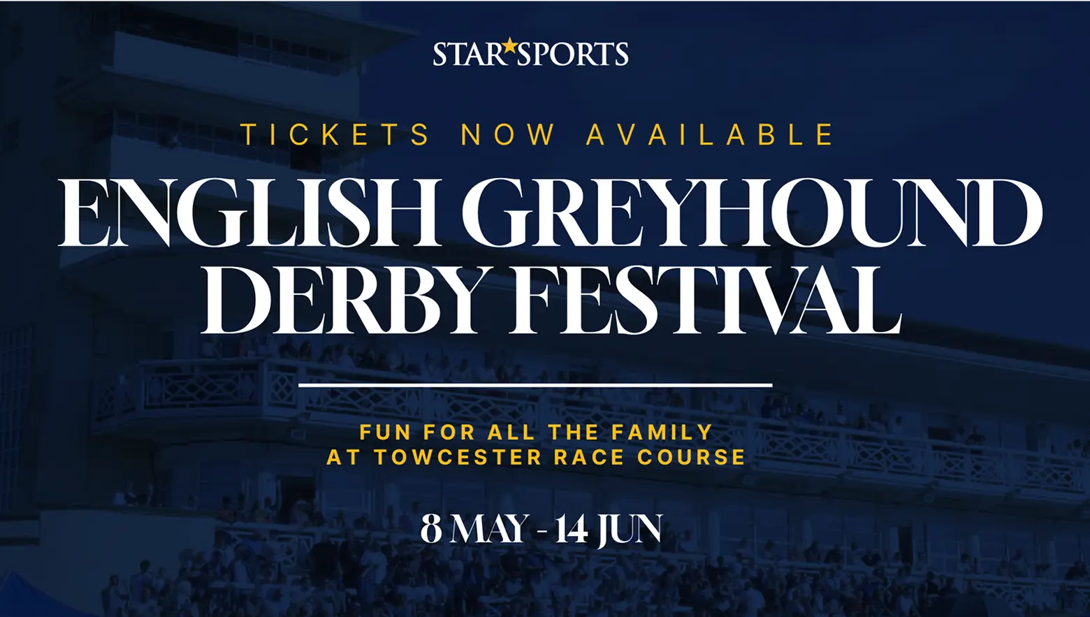 Racing event banner